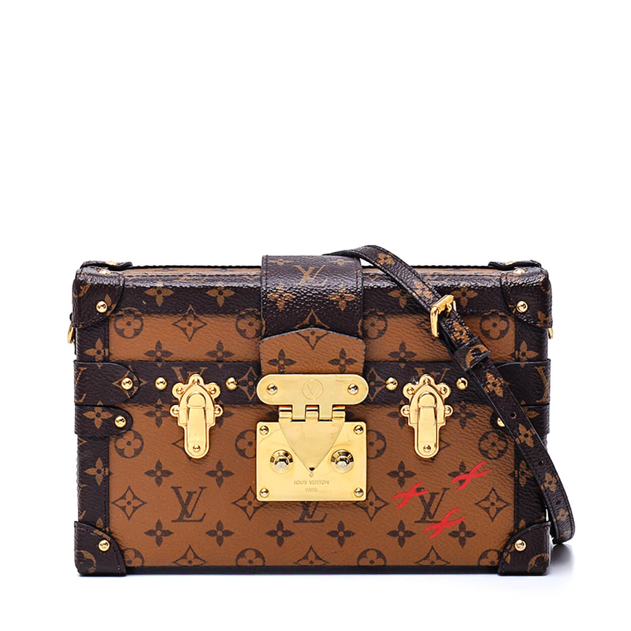 Louis Vuitton - Monogram Reverse Canvas Petite Malle Bag